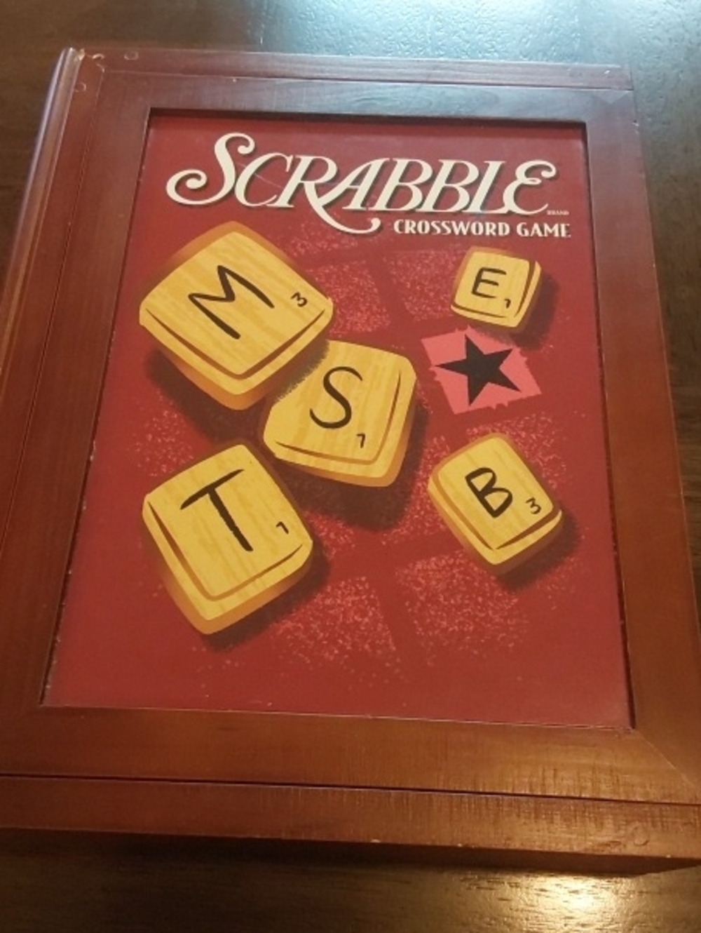 Scrabble Vintage Collection Bookshelf Wooden Box Edition - Complete Set